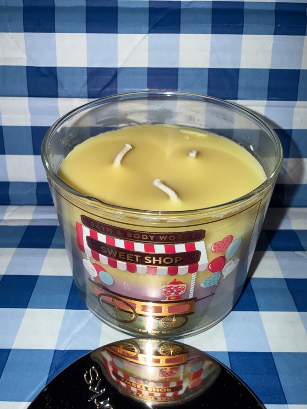 Sweet shop candle